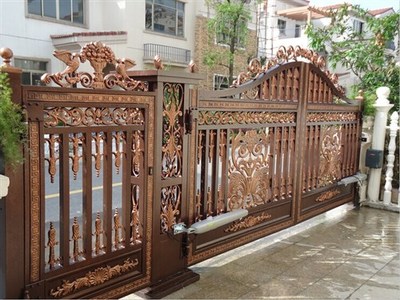 福州铝艺大门 福州铝艺大门厂家图片|福州铝艺大门 福州铝艺大门厂家产品图片由福州市晨鑫建筑型材公司生产提供-